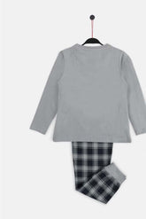 PIGIAMA AUTUNNO/INVERNO BAMBINA  GRIGIO